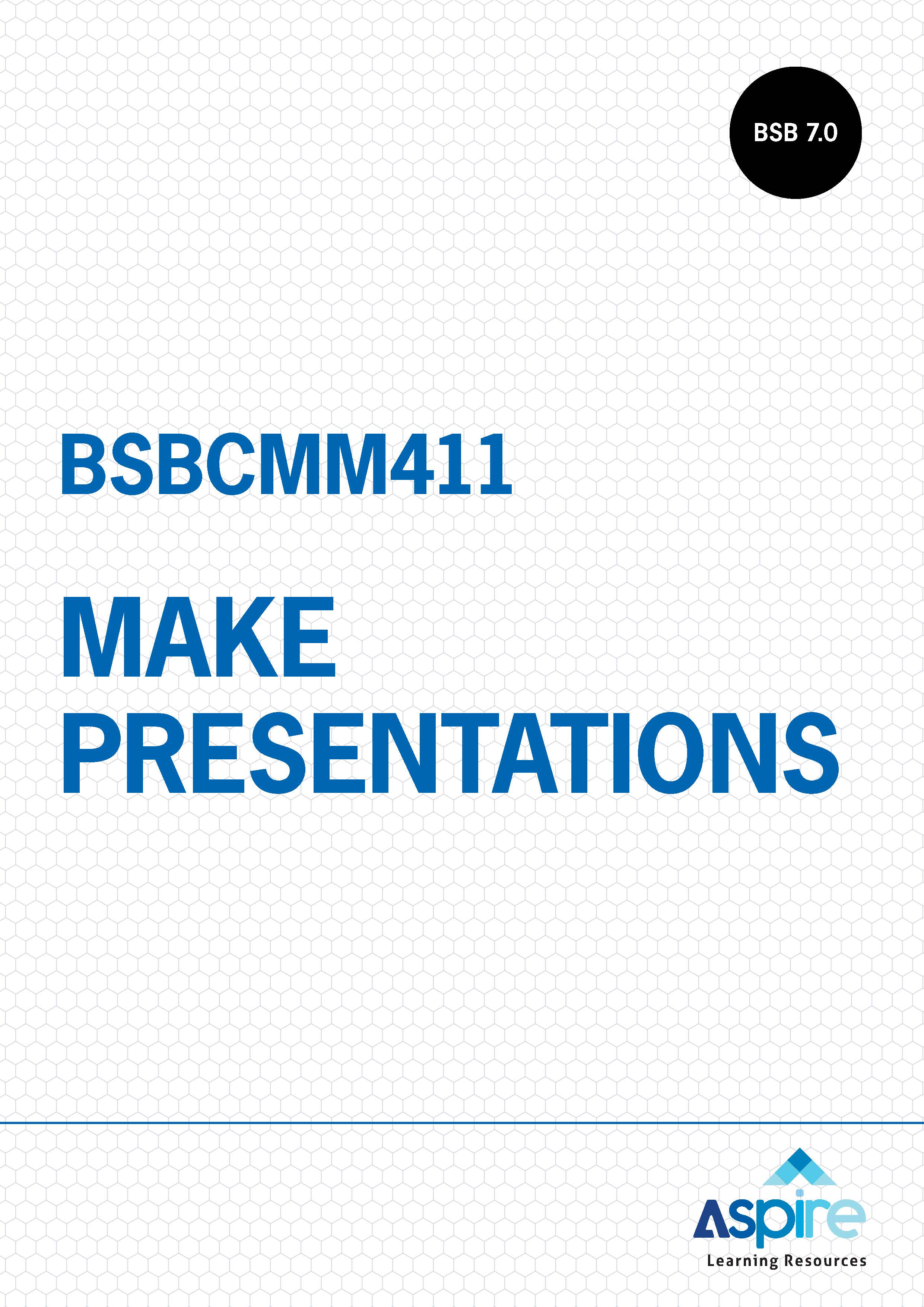 make a presentation unit of competency